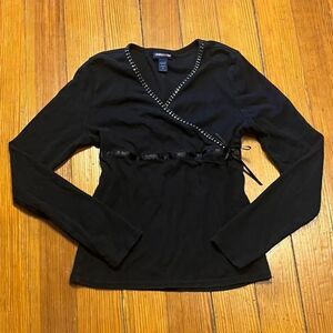 Limited-too Women's Black Blouse